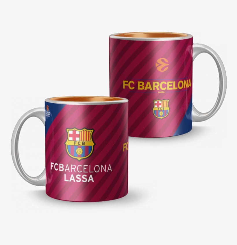 Euroleague Fc Barcelona Lassa Coffee Mug - Fc Barcelona Coffee, transparent png #3050405