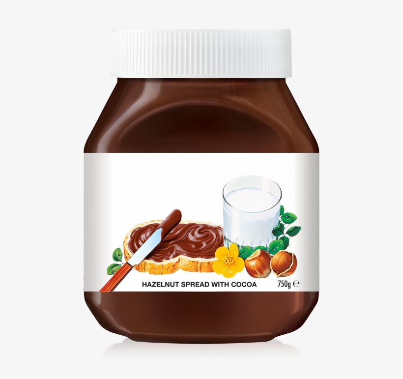 Nutella More Nutella Label Template Free Transparent PNG Download 