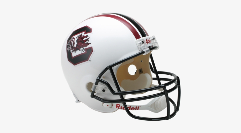 South Carolina Fighting Gamecocks Ncaa Replica Full - University Of Wyoming Football Helmet, transparent png #3071931