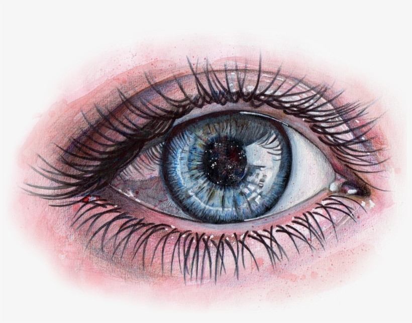 Report Abuse - Eye With Abuse Drawing, transparent png #3079047