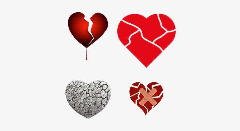 Featured image of post Transparent Broken Heart Silhouette