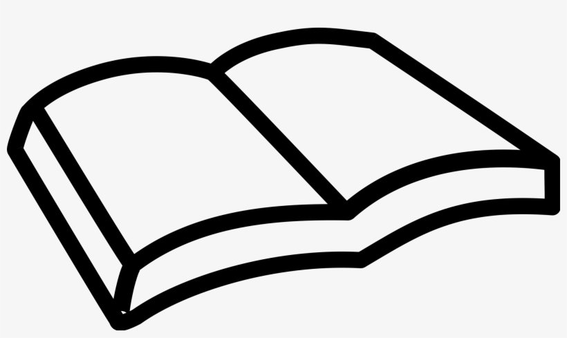 Open - Book Png Black And White - Free Transparent PNG Download - PNGkey