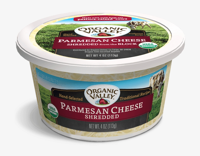 Organic Shredded Parmesan Cheese - Organic Parmesan Cheese - Free ...