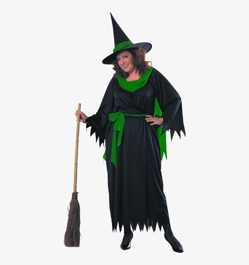Sexy Witch Costume With Hat- Large - Wicked Witch Fc, transparent png #3133716