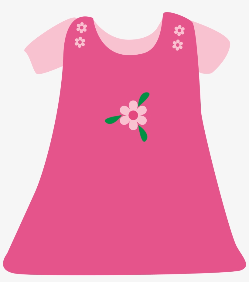 Baby Girl Pink Dress Girl Dress Clip Art Free Transparent Png Download Pngkey - red dress girl roblox art