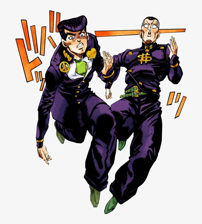 Picture - Josuke And Okuyasu Png - Free Transparent PNG Download - PNGkey