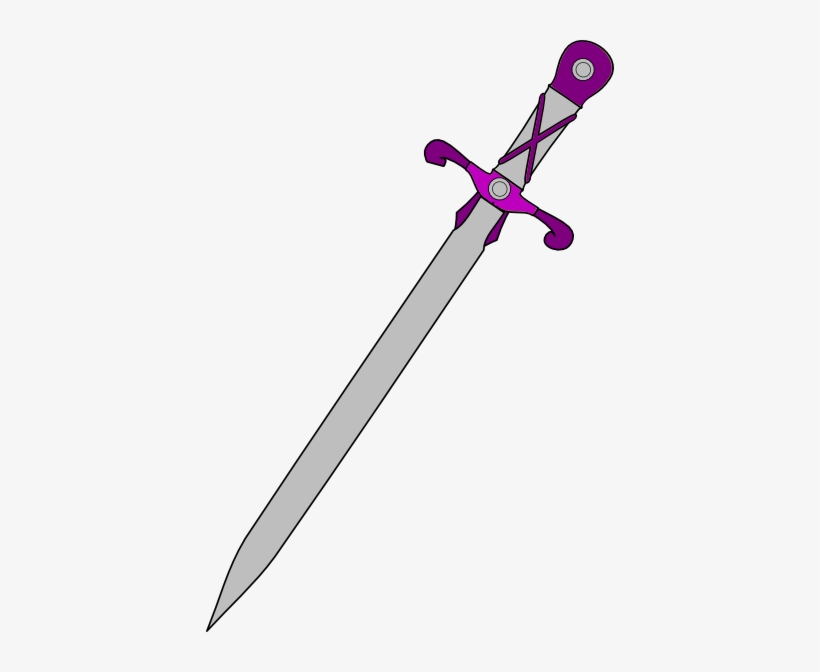 Sword And Shield Png Purple Sword Png Free Transparent Png Download Pngkey