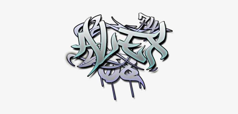 Alexander Martinez - Graffitis Con El Nombre Alex - Free Transparent ...