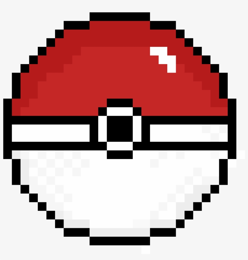 Poke ball pixel art