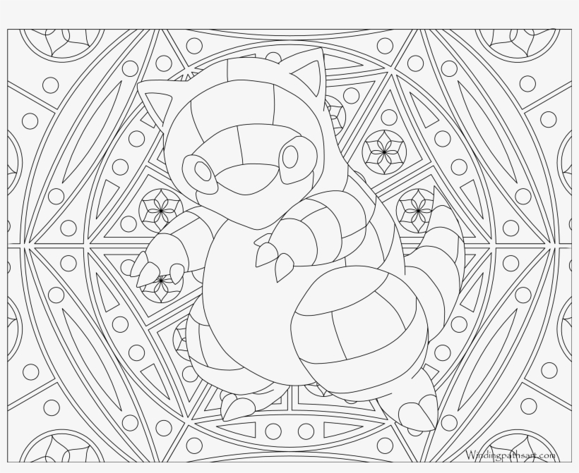 pokemon coloring pages sandshrew