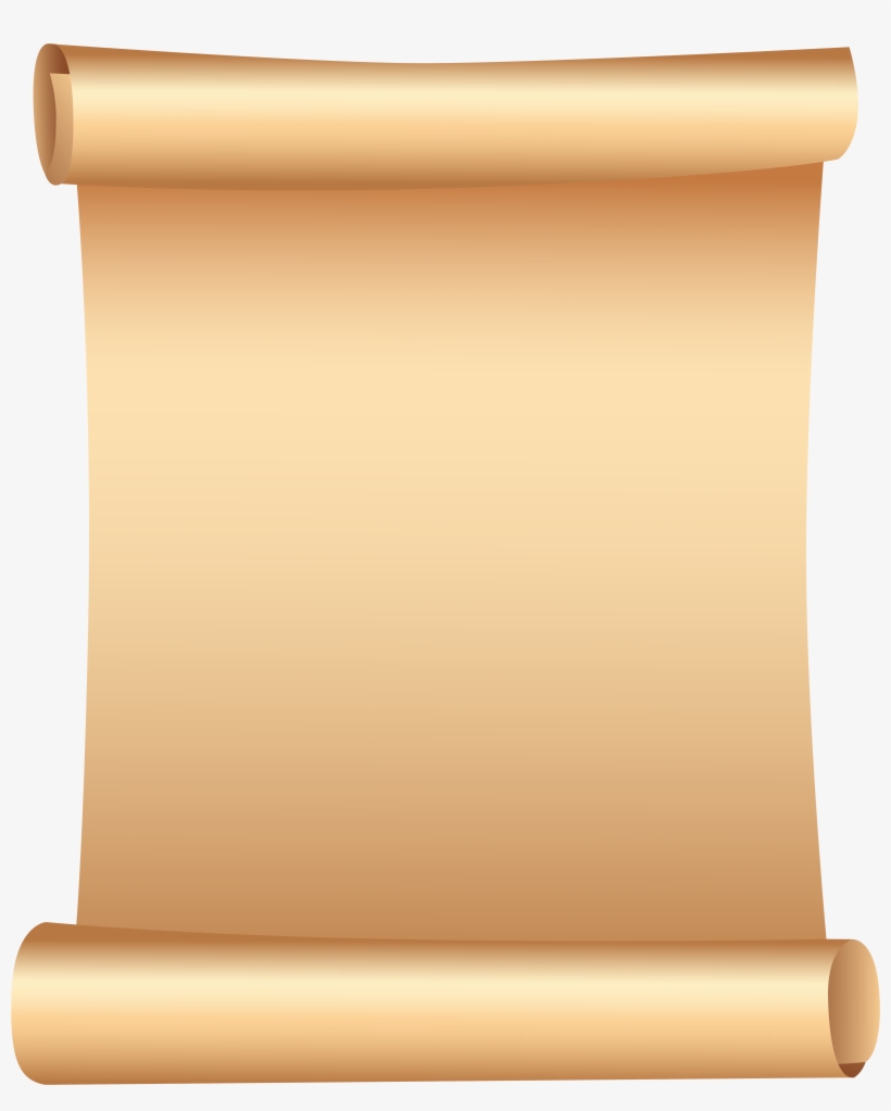 White Paper Scroll Png Download, transparent png #3187912