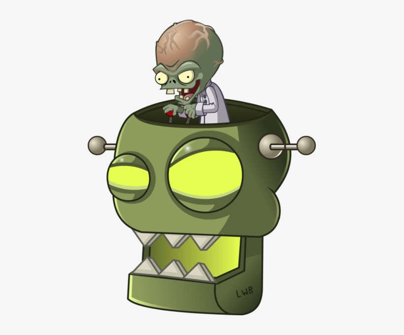 Share This Image - Pvz Zomboss Head - Free Transparent PNG Download ...