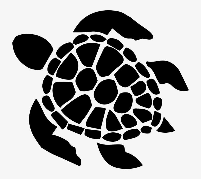 Right Click To Save Off This Silhouette Dessin Tortue De Mer Free Transparent Png Download Pngkey