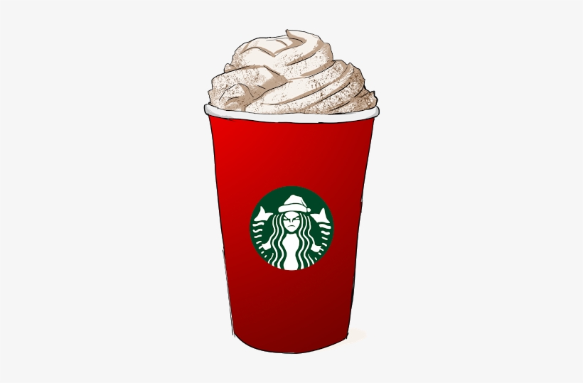 Starbucks Logo Png Transparent - Starbucks 2015 Red Ombre Christmas ...