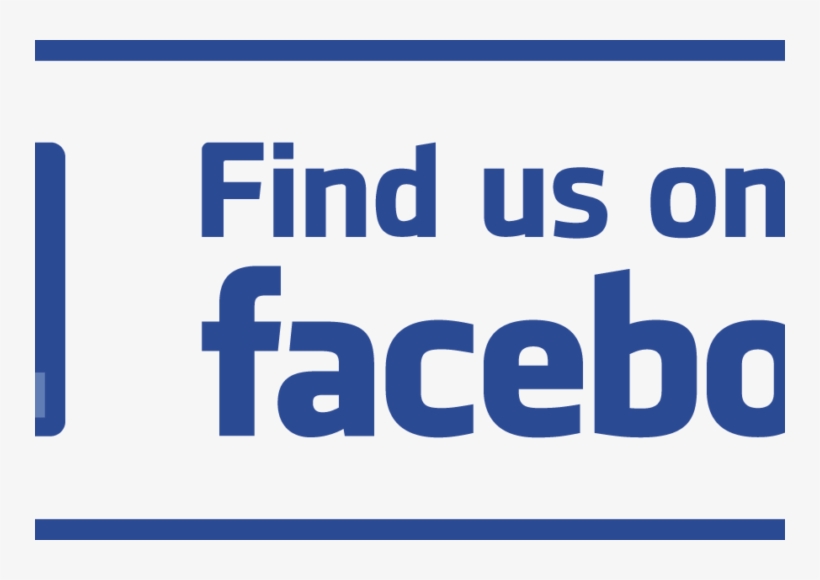 Facebook Logo Wallpaper Full Hd - 9"find Us On Facebook Decal Sticker, transparent png #3212279