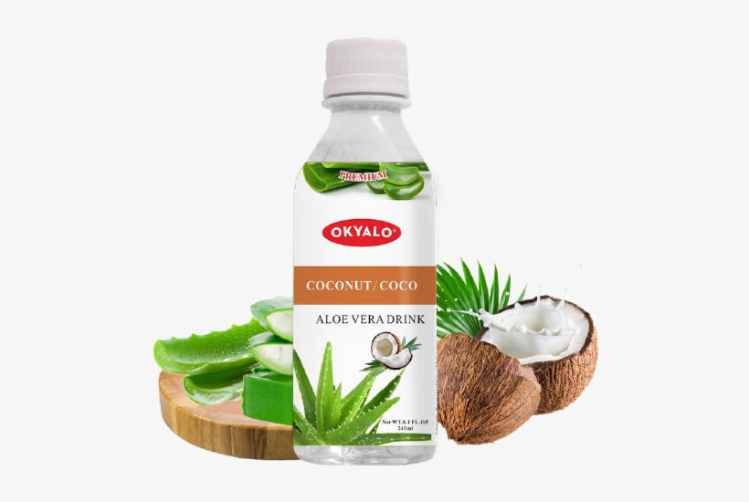 240ml Coconut Flavor Aloe Vera Drink - Z Natural Foods Coconut Milk Powder 5 Lbs, transparent png #3224644