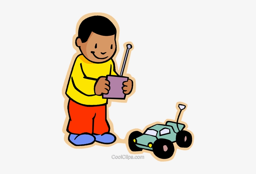 Children At Play Kids Boy With Rc Car Royalty Free Remote Control Car Cartoon Free Transparent Png Download Pngkey - roblox rc car