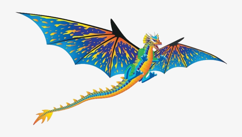 3d Supersized Dragon Kite - Brainstorm Dragon Windnsun 3-d Nylon Kite, 76, transparent png #3238329