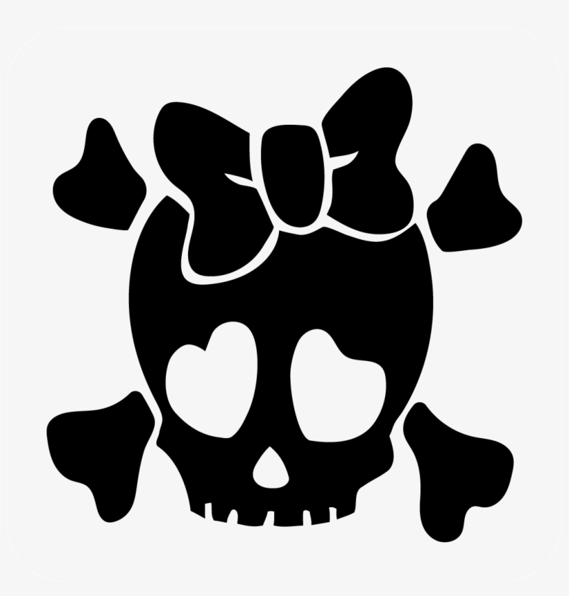 skull-bowtie-decal-pumpkin-carving-stencils-girls-free-transparent