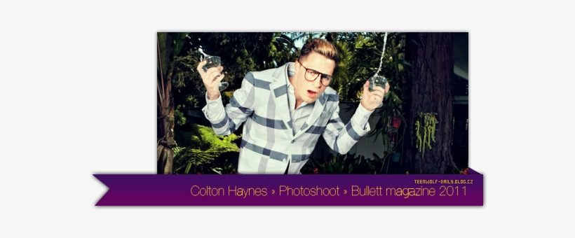 Colton Haynes » Photoshoot » Bullett Magazine - Photo Caption, transparent png #3248608