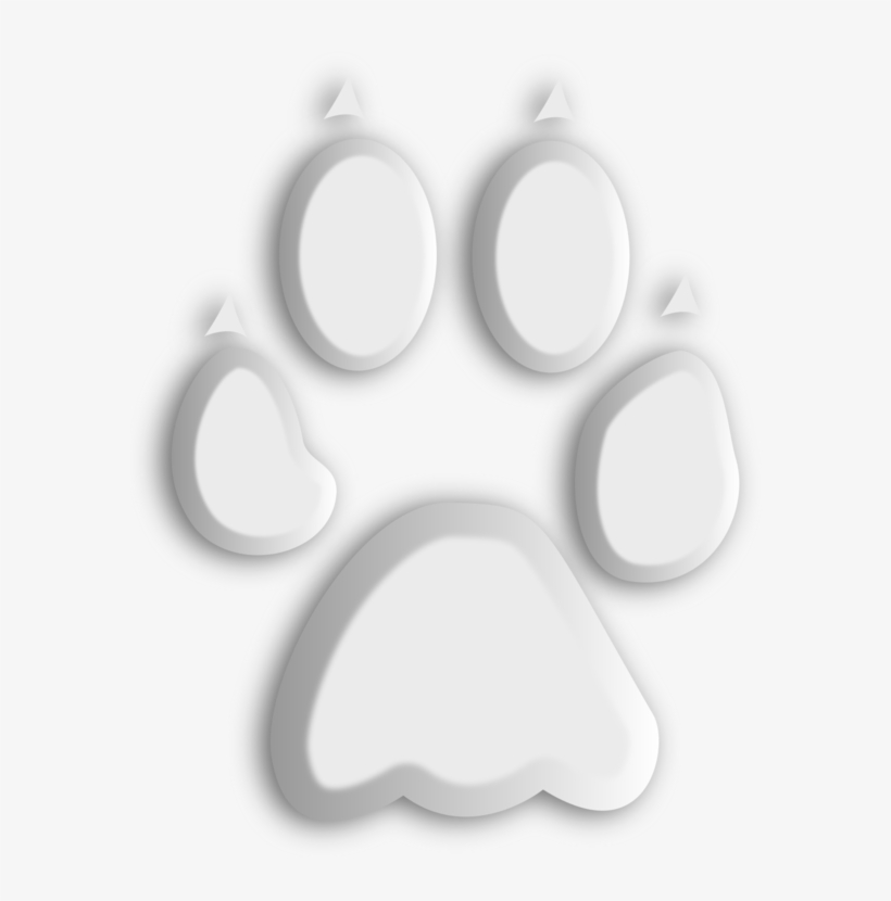 Footprint Paw Black And White Drawing Drawing Free Transparent Png Download Pngkey