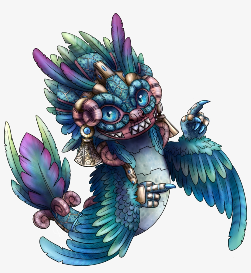 Quetzalcoatl Chibi - Fur - Free Transparent PNG Download - PNGkey