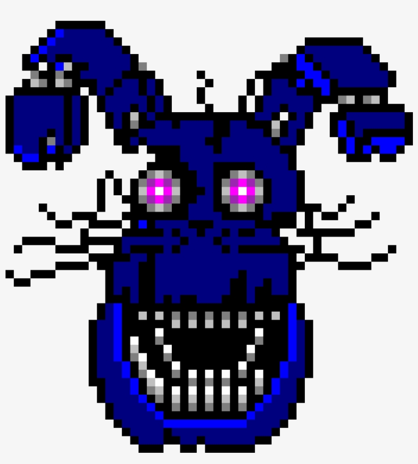 Nightmare Bonnie - Cartoon - Free Transparent PNG Download - PNGkey