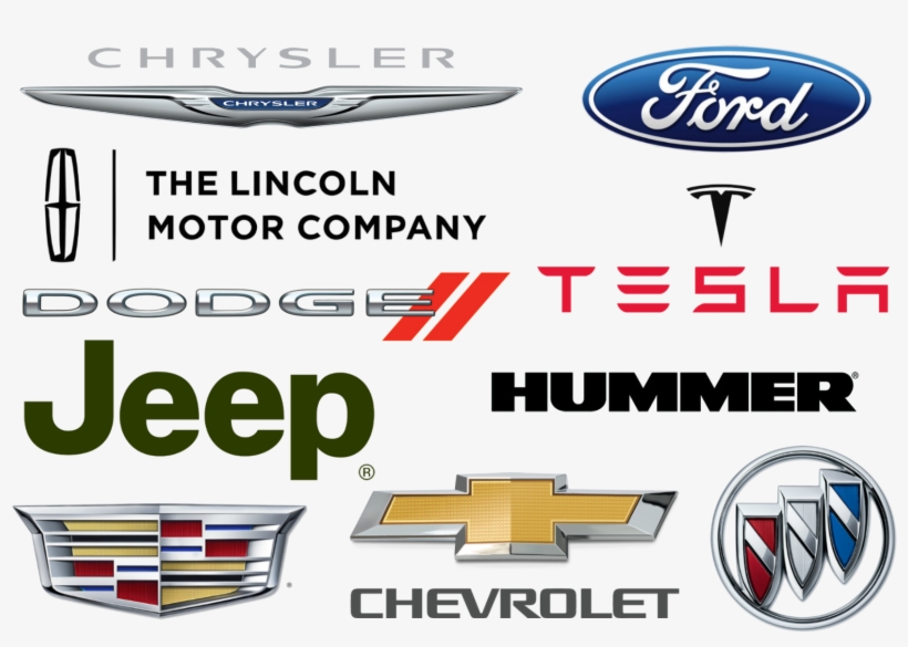 The Most Popular Brands Of The American Cars - Free Transparent PNG ...