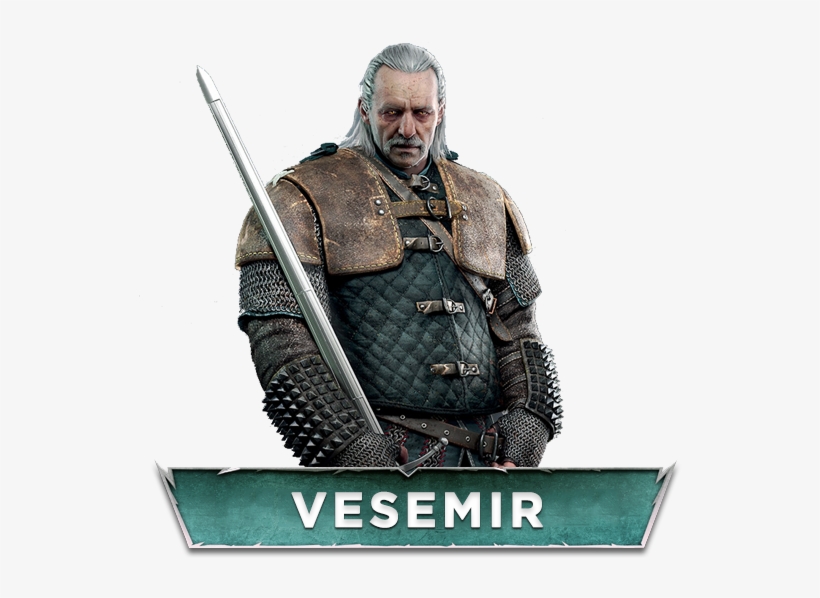 In Many Way's Geralt Is Dandelion's Muse, Often Placing - Action Figure, transparent png #3306072
