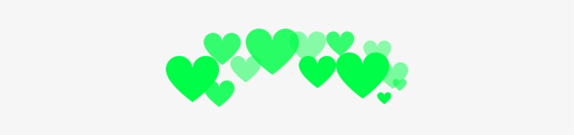 117 Images About Png For Edits - Green Hearts Tumblr Png, transparent png #3309893