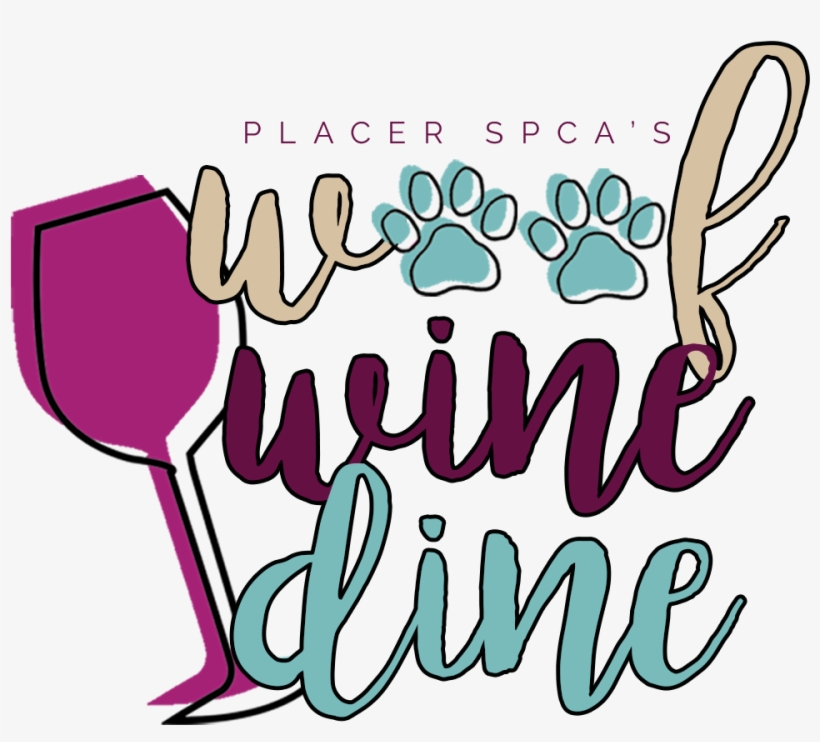 Woof Wine & Dine - Placer Spca, transparent png #3362941