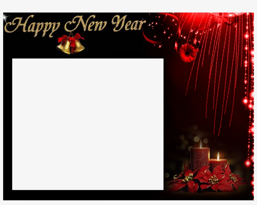 Angkorsite Photo Frame 1 - Happy New Year Frame Png - Free Transparent