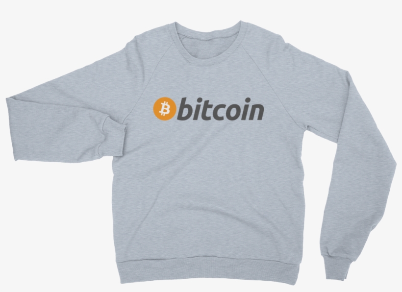 Bitcoin Logo Sweatshirt - Pottery Shirts - Free Transparent PNG ...