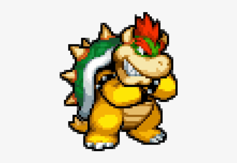 Bowser Sprites Png Banner Library Download Bowser Sprite Bowser S