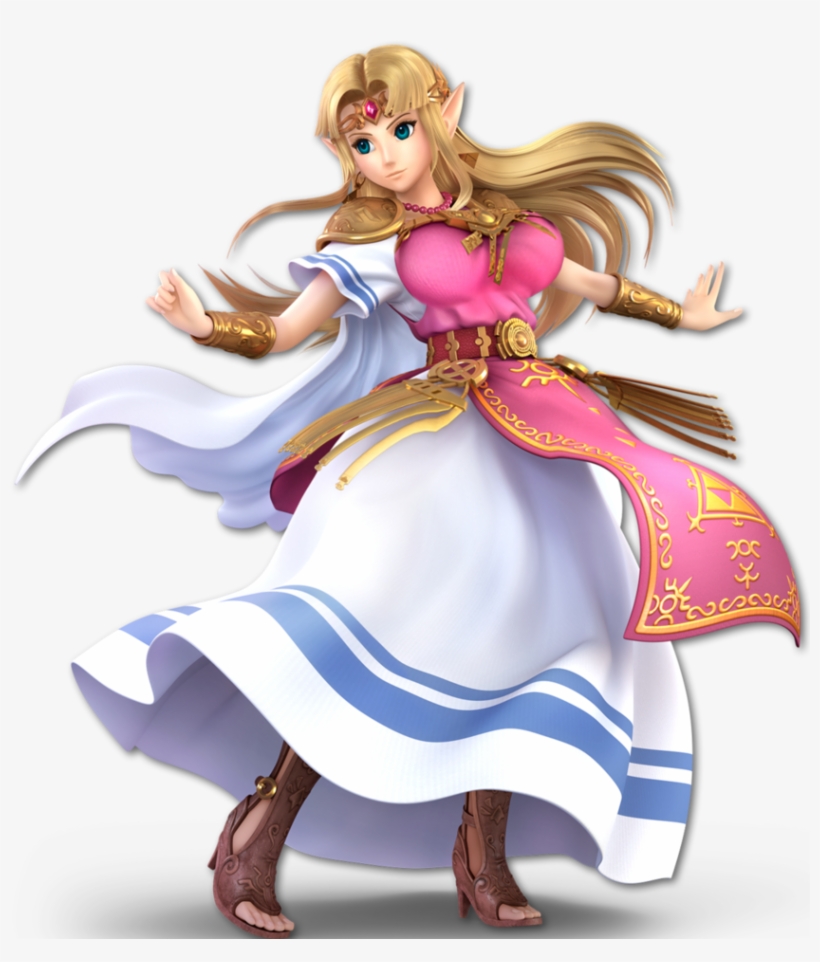 Zelda Super Smash Bros Ultimate Model Dl 7081