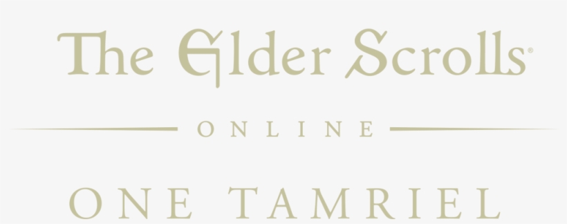 Ok So Much Like Tamriel Unlimited, The Elder Scrolls - Elder Scrolls Online ロゴ, transparent png #3433128