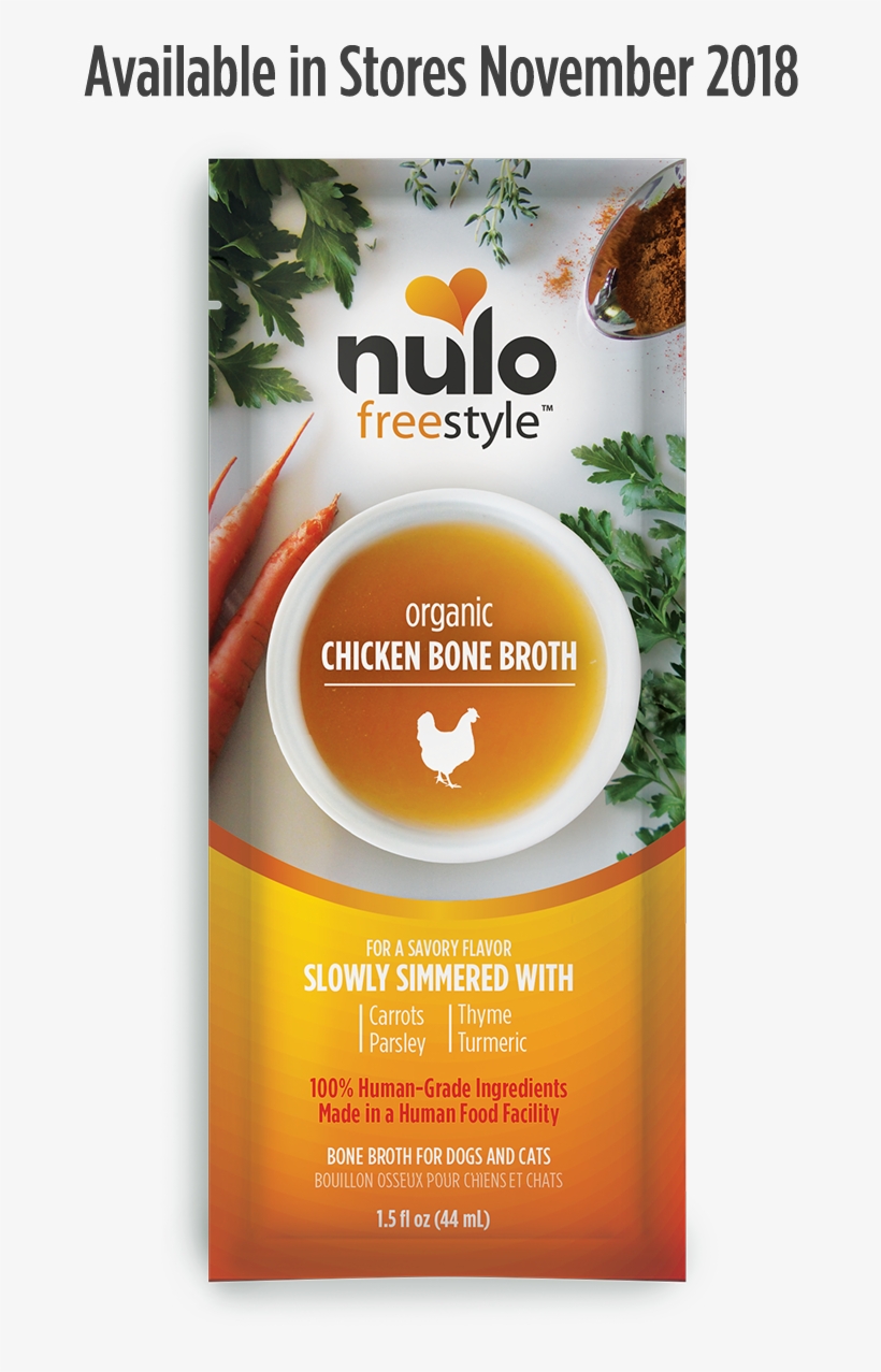 Bone Broth - Nulo Freestyle Salmon & Mackerel Canned Cat Food,, transparent png #3457410