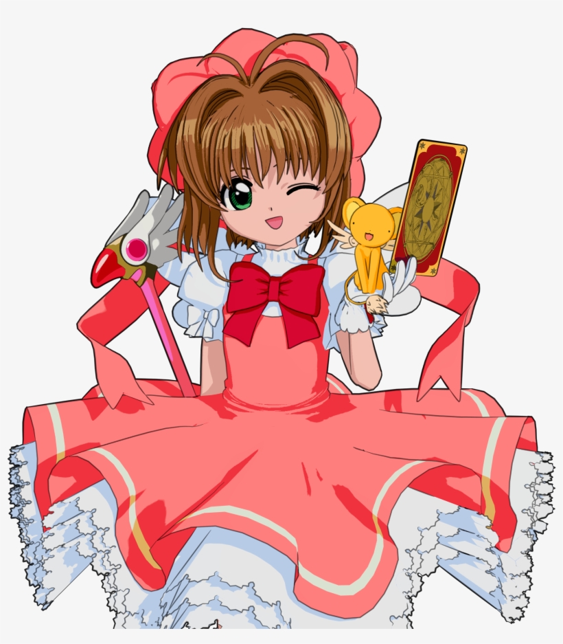 Cardcaptor Sakura By Tomop-d8nxxw2 - Sakura Card Captor Png - Free