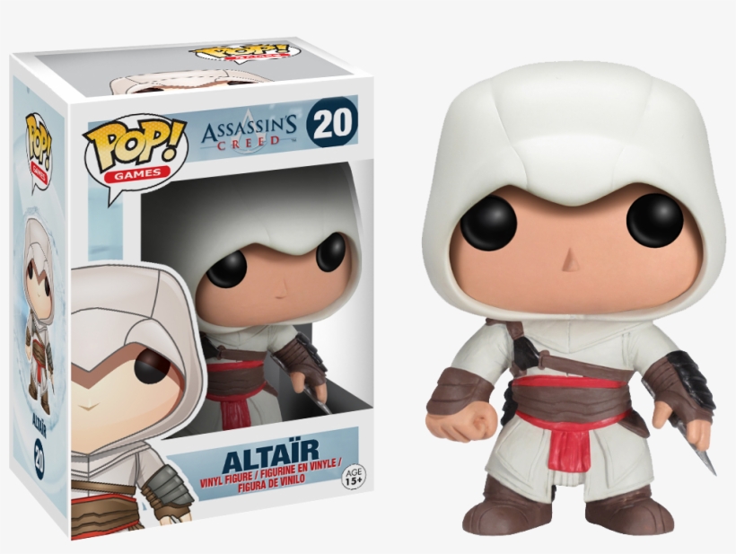 20 altair funko pop assassin s creed altair free transparent png download pngkey pngkey