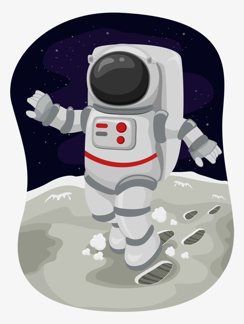 Space Space Party, Space Theme, Space Classroom, Classroom - Moon Walk  Clipart - Free Transparent PNG Download - PNGkey