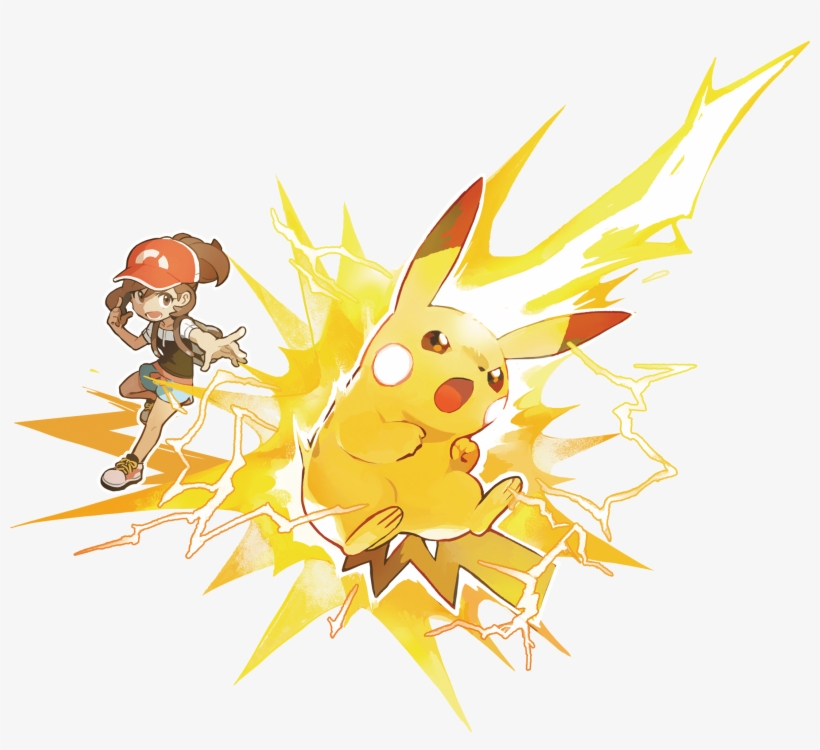 Preview Art Pokemon Let S Go Pikachu And Eevee Free Transparent Png Download Pngkey