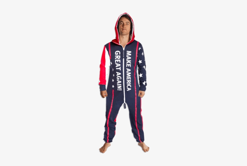 Maga Onesie - Make America Great Again Onesie For Adults, transparent png #357769
