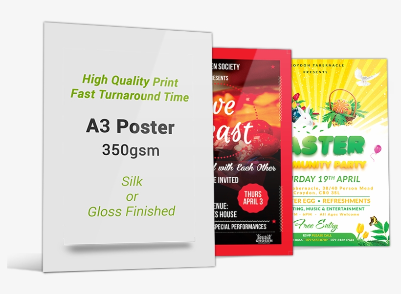 A3 350gsm Poster - Poster - Free Transparent PNG Download - PNGkey