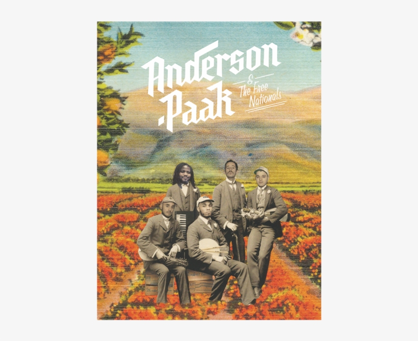 Strawberry Field Poster - Anderson Paak Poster, transparent png #3523755