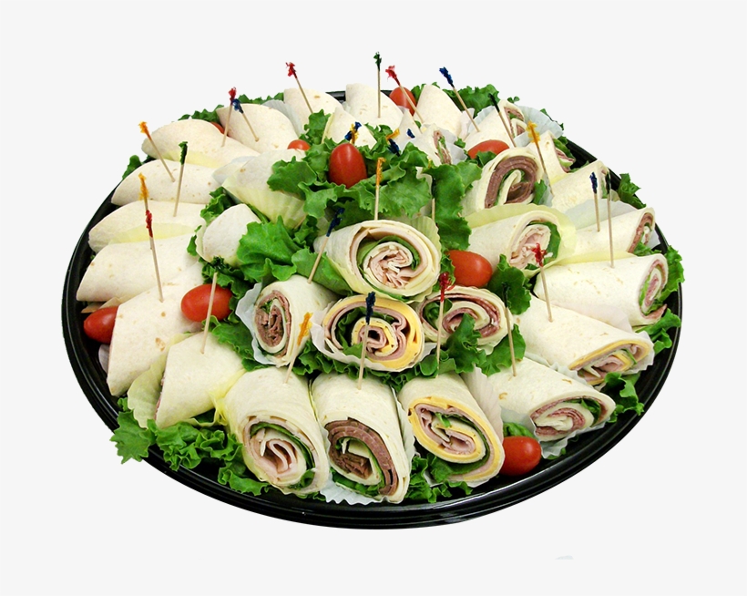 Mini Wraps Platter - Wrap - Free Transparent PNG Download - PNGkey