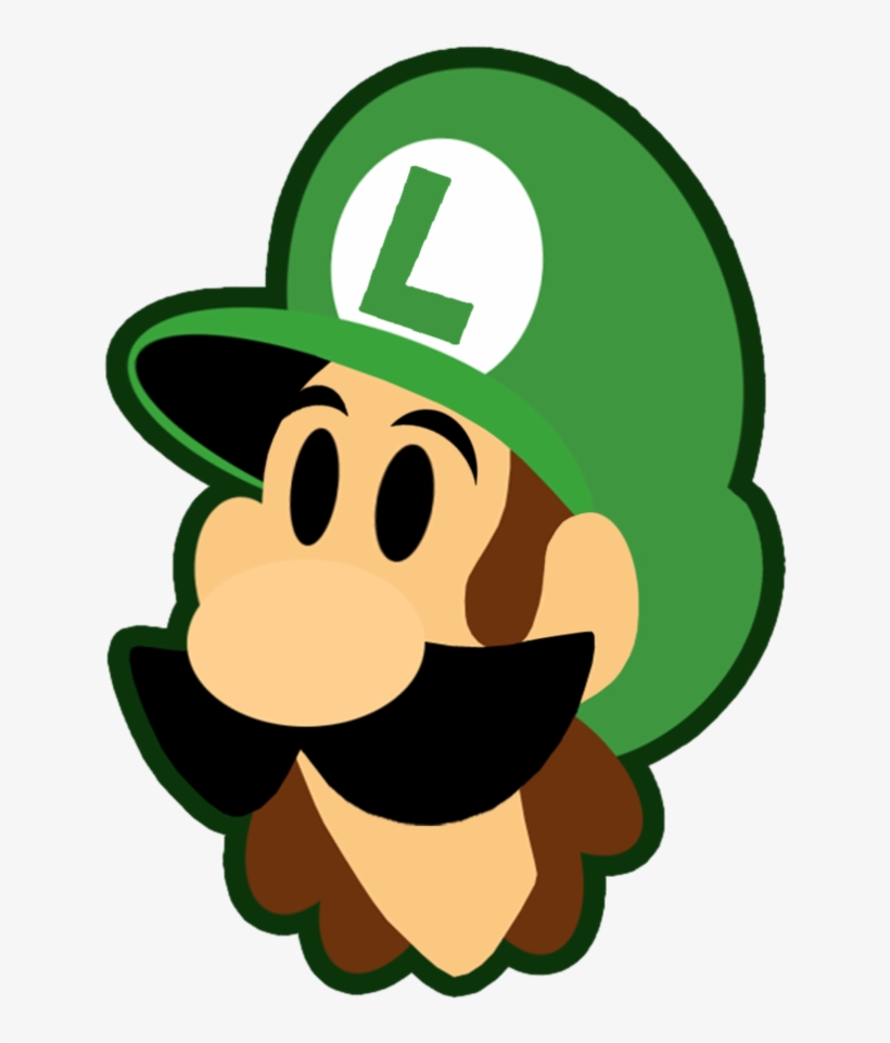 Luigi Face Roblox - Face Roblox PNG Transparent With Clear