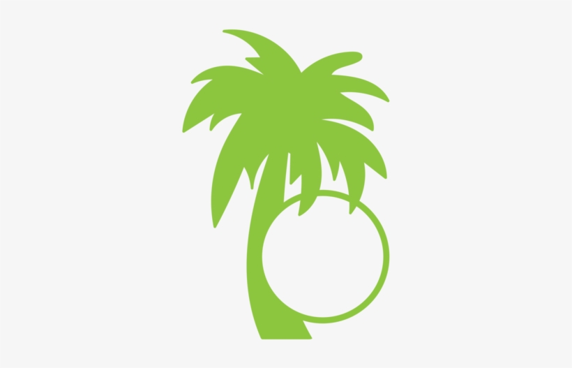 Download Summer Monogram Frame - Palm Trees - Free Transparent PNG ...
