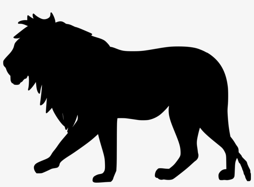 Free Free 323 Lion Silhouette Svg Free SVG PNG EPS DXF File