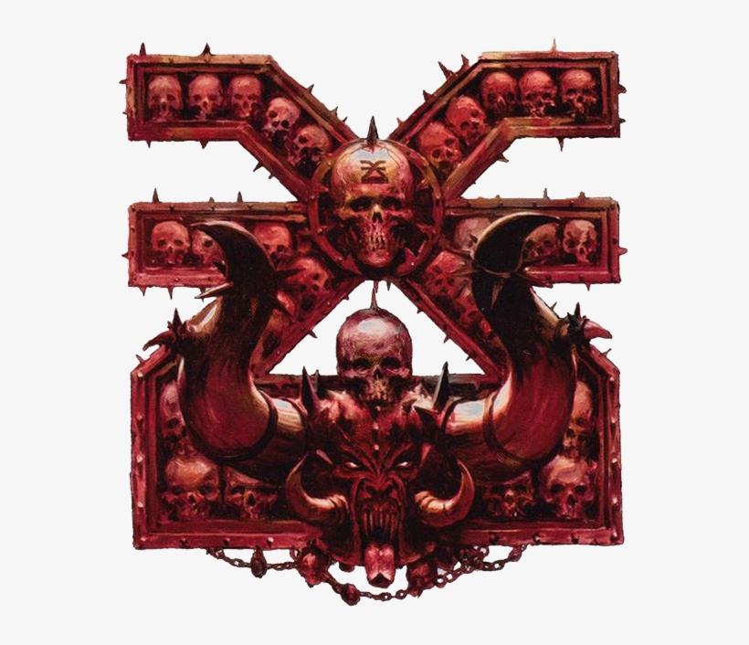 Mark Of Khorne - Warhammer Khorne - Free Transparent PNG Download - PNGkey