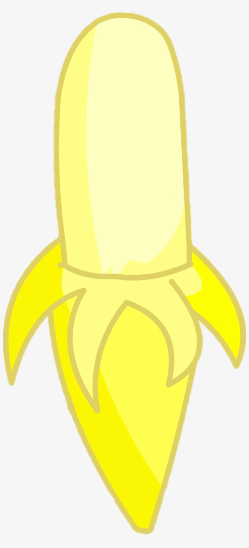 Hey Guys Look A Banana - Banana Bfdi - Free Transparent PNG Download ...